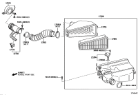 1773031030-PRECLEANER ASSY, AIR W/HOSE