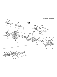 25978168-Case, front differential (incl. 2-26,102-111) (AC-DELCO #25978168)