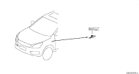 261652FL0A-LAMP ASSY-SIDE FLASHER,LH