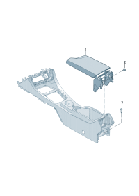 17G864207GZW-Armrest (ti black)
