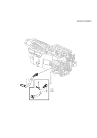 26213957-Hose, heater outlet
