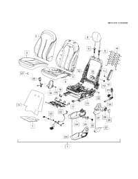 26237426-Sab assy-fr seat otr