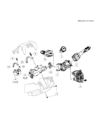 26211391-Switch, ignition and start (w/backlight)