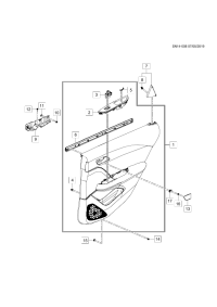 26327483-Garnish assy-rr dr (incl 2-6)