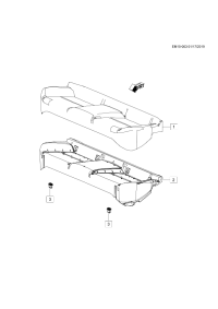 26251618-Pad assy-rr seat