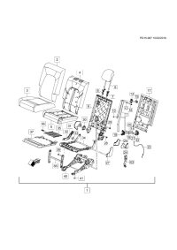 26253425-Seat 3rd (incl 2-25,27-41,43)