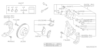 26292CA020-DISK BRAKE KIT FRH