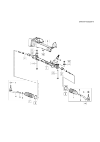 26300841-Gear comp., rack & pinion (incl. 2,5-8)