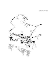 26287703-Harness, roof (mark 26287703)