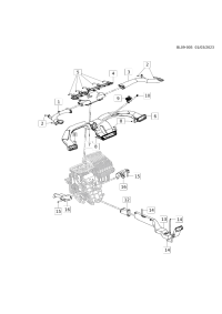 26686869-Tube, windshield defroster outlet