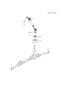26328386-Shaft assy-center steering (C high with china)