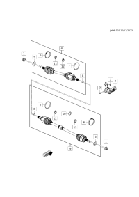 26411282-Shaft (incl 5-8), drive