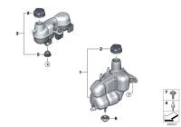 17137645508-EXPANSION TANK/W SENSOR-X5 E53