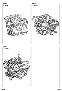 1900031F60-ENGINE ASSY, PARTIAL