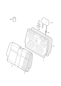 1J0886920B71N-Headrest guide