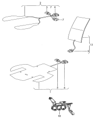 1J0937546A-Bracket, connector