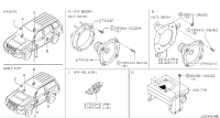 281662S400-BRACKET-SPEAKER
