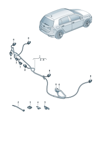 5H0971104S-Harness, bumper D-15.02.2021