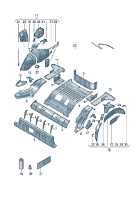 1EA802063-Deck, luggage compartment