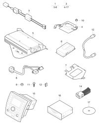 8E0035593F-Control unit-digital Receiver, radio SDARS-TUNER-CAN