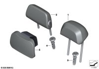 52207470000-Headrest leather