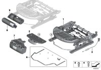 52107310847-Seat mecha standard seat lh