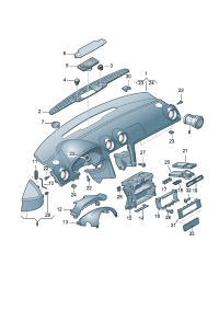 8P1857003E-Panel, w/duct Apply: If needed after processing