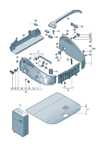 8S08629234PK-Grille, ventilation (ghost (black))