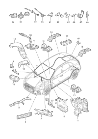 89D955961-RADIATOR HOSE W124/E200/E220