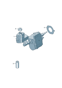 5QE614105BE-Set, master power (Electronic control mechanism)  With software:   D-27.05.2019