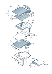 8F0898021A-Servicekit Cable-antenna