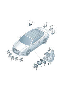 5QA919283B-Controlunit, parking D-29.05.2017 -07.05.2018