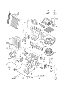 5QE816100B-EVAPORATOR/VW/AUDI/SEAT/SKODA