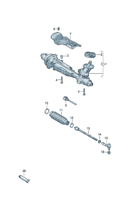 5QB423062DX-Gear box Porsche panamera: