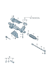 5WA423810C-Tie rod steering