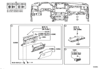 556070E150-COVER SUB-ASSY, INSTRUMENT PANEL UNDER, NO.2