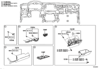 554700A060C0-Garnish assy., instrument cluster finish
