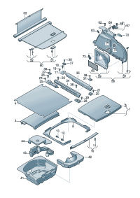 8K9864483C-Panel, rear end Finisher