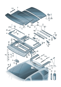 8P4877061B-Cover, rear Contains:
