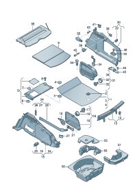 8T8864483E-Panel, rear end Finisher