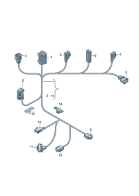 8K0971035G-Harness-door D  -02.08.2010