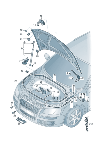 8P0823509H-W/lever sw Lock, hatch  D  -04.02.2013