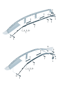 8D5880741B-Module assy-head air bag **Install now only * * **Order when ordering * *