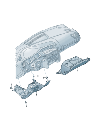8K1863075D-Glove box (Driver seat)