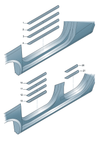 8X3853373A9B9-Mldg assy, c