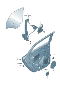 8X4839461-Window regulator lh & rh D  -07.10.2013