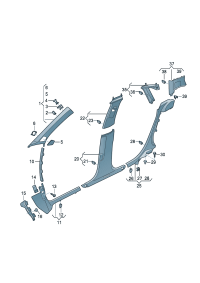 8YG867288A-Trim C- pillar
