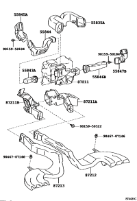 558450C010-DUCT, HEATER TO REGISTER, NO.3