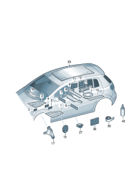 5M0864236A-Insulator, fender
