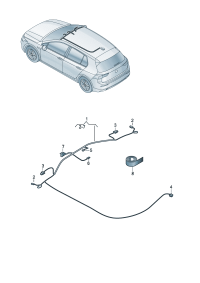 5HG971100-Wire, roof